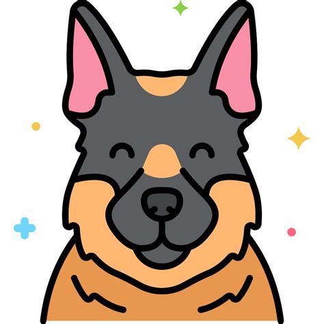 german shepherd icon