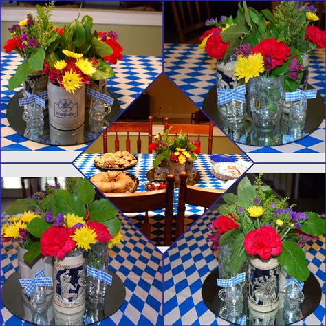 German Themed Table Decorations