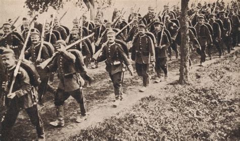 german troops marched into belgium in 1914