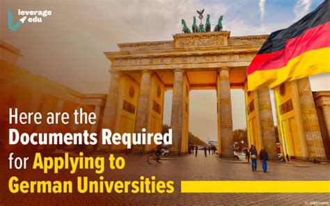 german universities with free application