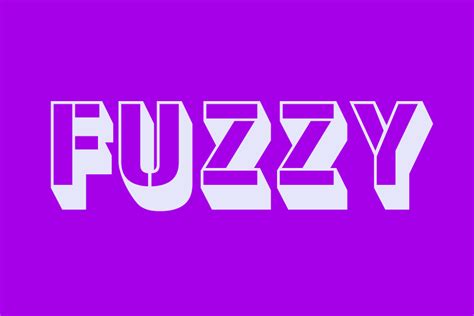 German Word For Fuzzy