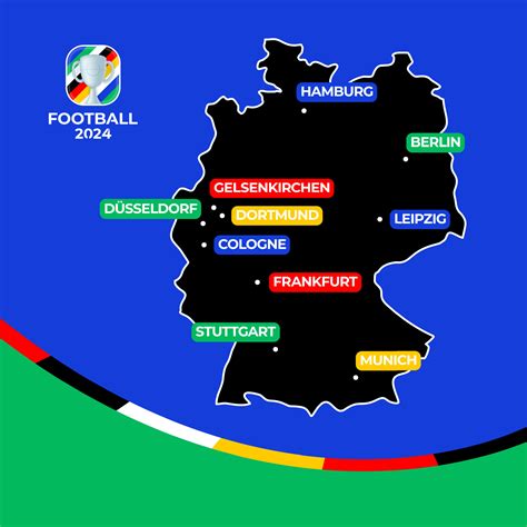 germany euro 2024 map