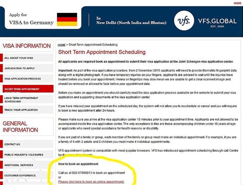germany schengen visa appointment