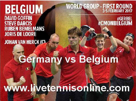 germany vs belgium live stream