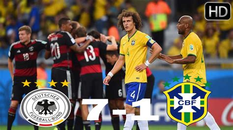germany vs brazil 7-1 lineup