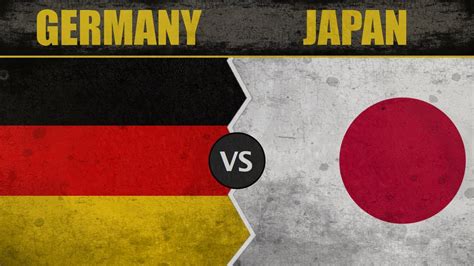 germany vs japan ww1