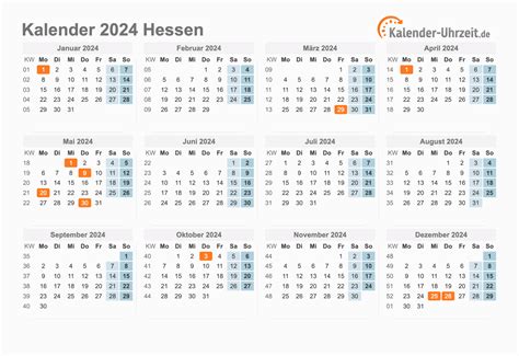 gesetzliche feiertage hessen 2024