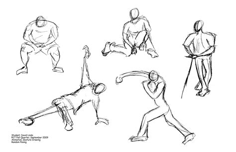 gesture drawing examples for beginners