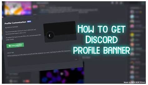 Discord Banner: How To Get Animated GIF Profile Banner - Gamer Tweak