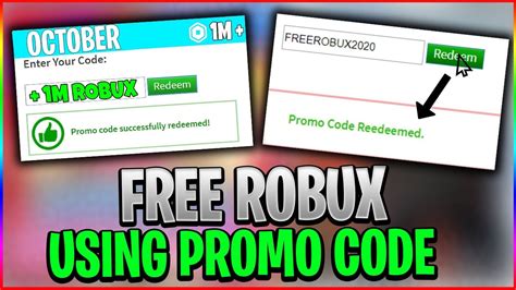 This *SECRET* ROBUX Promo Code Gives FREE ROBUX MARCH 2020