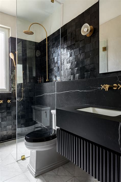 25 Black And Gold Bathroom Decor Ideas DigsDigs