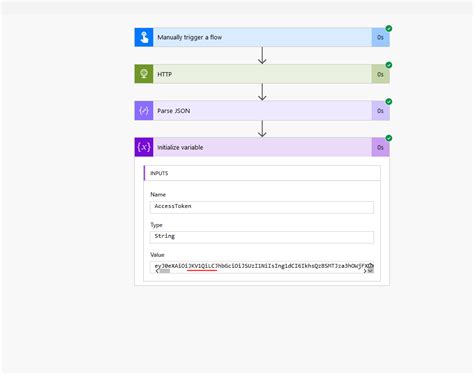 get access token microsoft graph api power automate