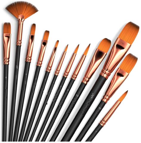 Get Acrylic Paint Brushes