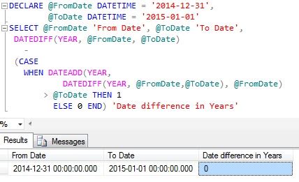 get all months and year between two dates sql server