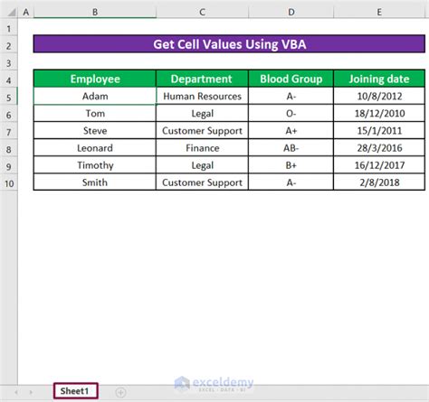 get cell value from another workbook excel vba