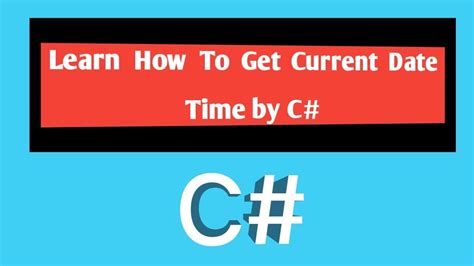 get current date time in string c#