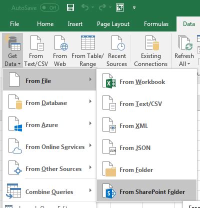 get data excel from sharepoint