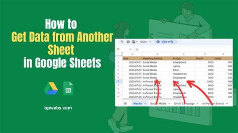 get data from another spreadsheet google