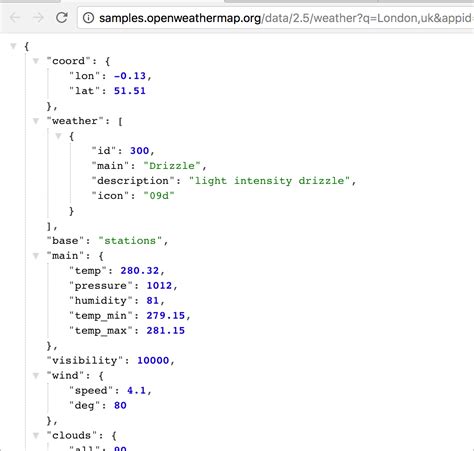 get data from api response python