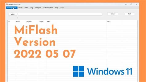 get data from miflash