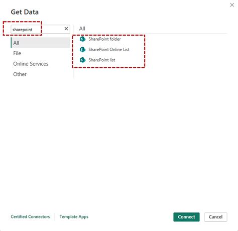 get data from sharepoint folder