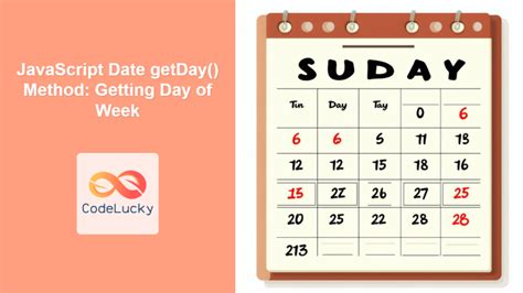 get day of week from date javascript
