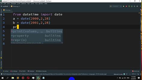get days between two dates python