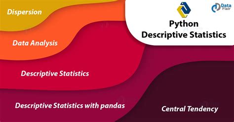 get descriptive statistics in python