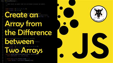 get difference between two arrays javascript