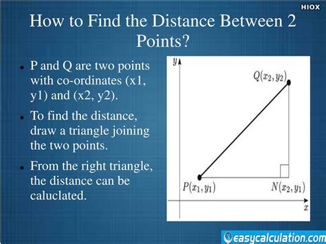 get distance between two points c#