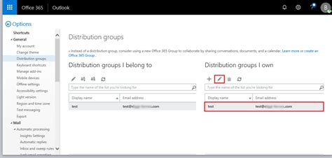 Get Distribution Groups A User Is A Member Of