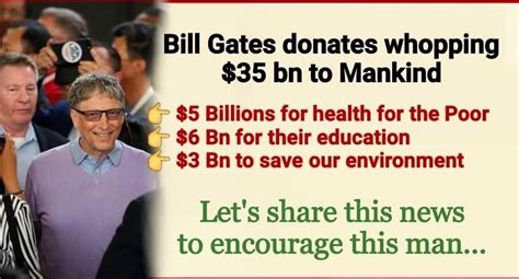 get donation from bill gates