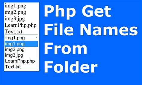 Get File Folder Name In Php