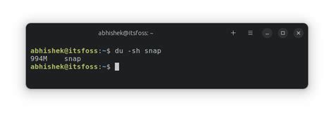get folder size linux terminal
