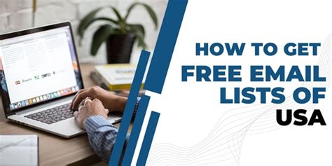 get free email lists for blogging