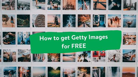 get free getty images