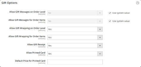 get gift message form template magento