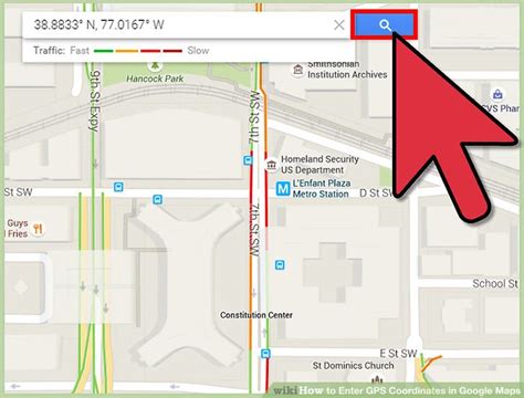get gps coordinates google maps