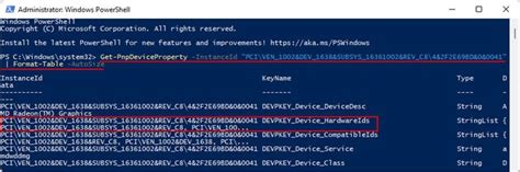 Get Hardware Id Windows 10 Powershell