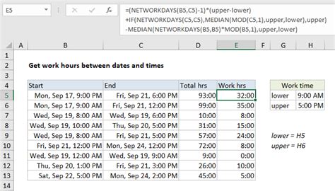 get hours from time excel