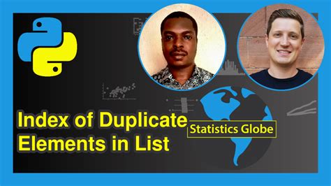 get index of duplicate elements in list python