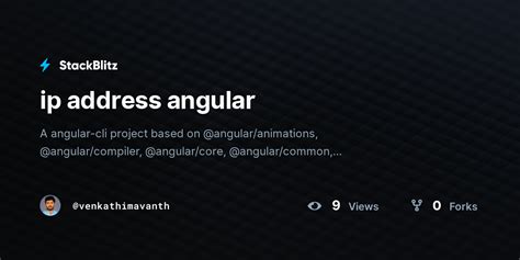 get ip address angular stackblitz