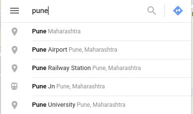 get lat long from address flutter