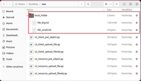 get list of files in s3 bucket folder python