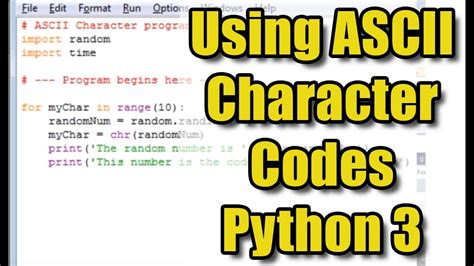 Get List Of Printable Characters Python