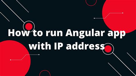 get local ip address in angular