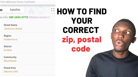 get my zip code