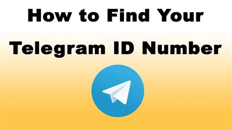 get number from telegram user id
