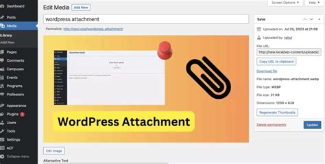 Get Post Attachment Image In Wordpress