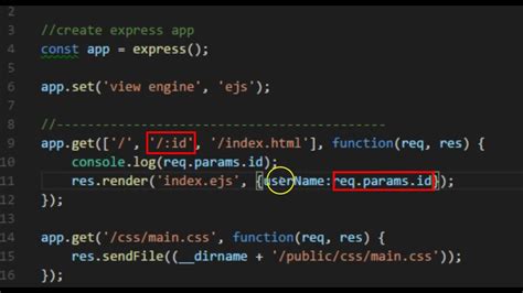 get query params in node js